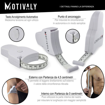 KIT Plicometro e Nastro
